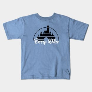 Betty White Castle Kids T-Shirt